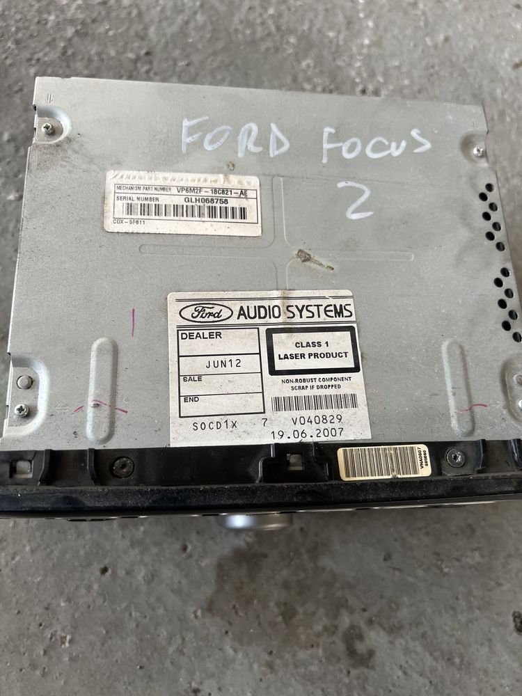 Cd player ford focus 2 2009