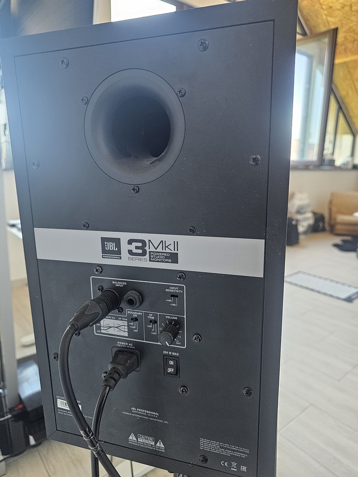 Monitor Studio JBL MKII 308P