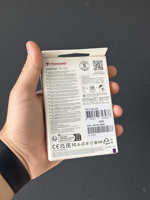 Transcend JetDrive Lite 330 for MacBook Pro 14” si 16”