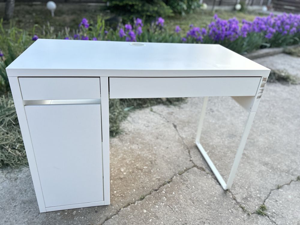 Birou alb copii gama Micke - IKEA