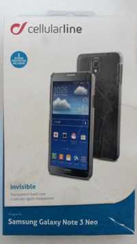 Husa spate transparenta+folie ecran Samsung Galaxy Note 3 Neo
