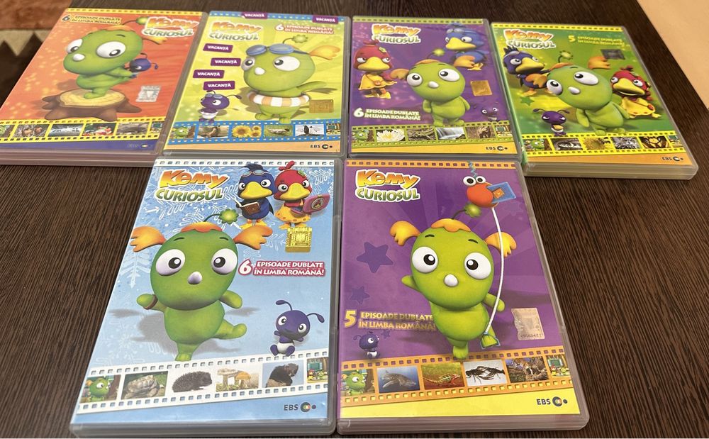 Vând DVD copii Kemy Curiosul, DVD povesti.