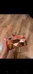 Clutch auriu rose