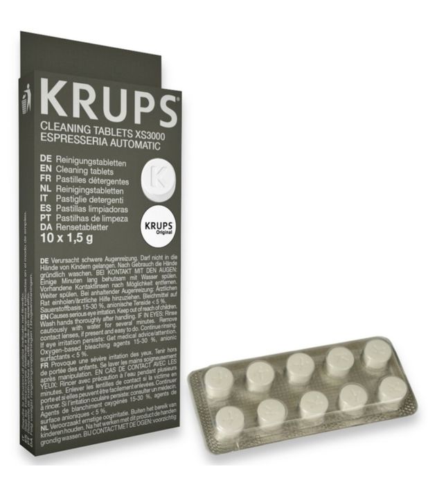 Таблетки за почистване на кафемашина