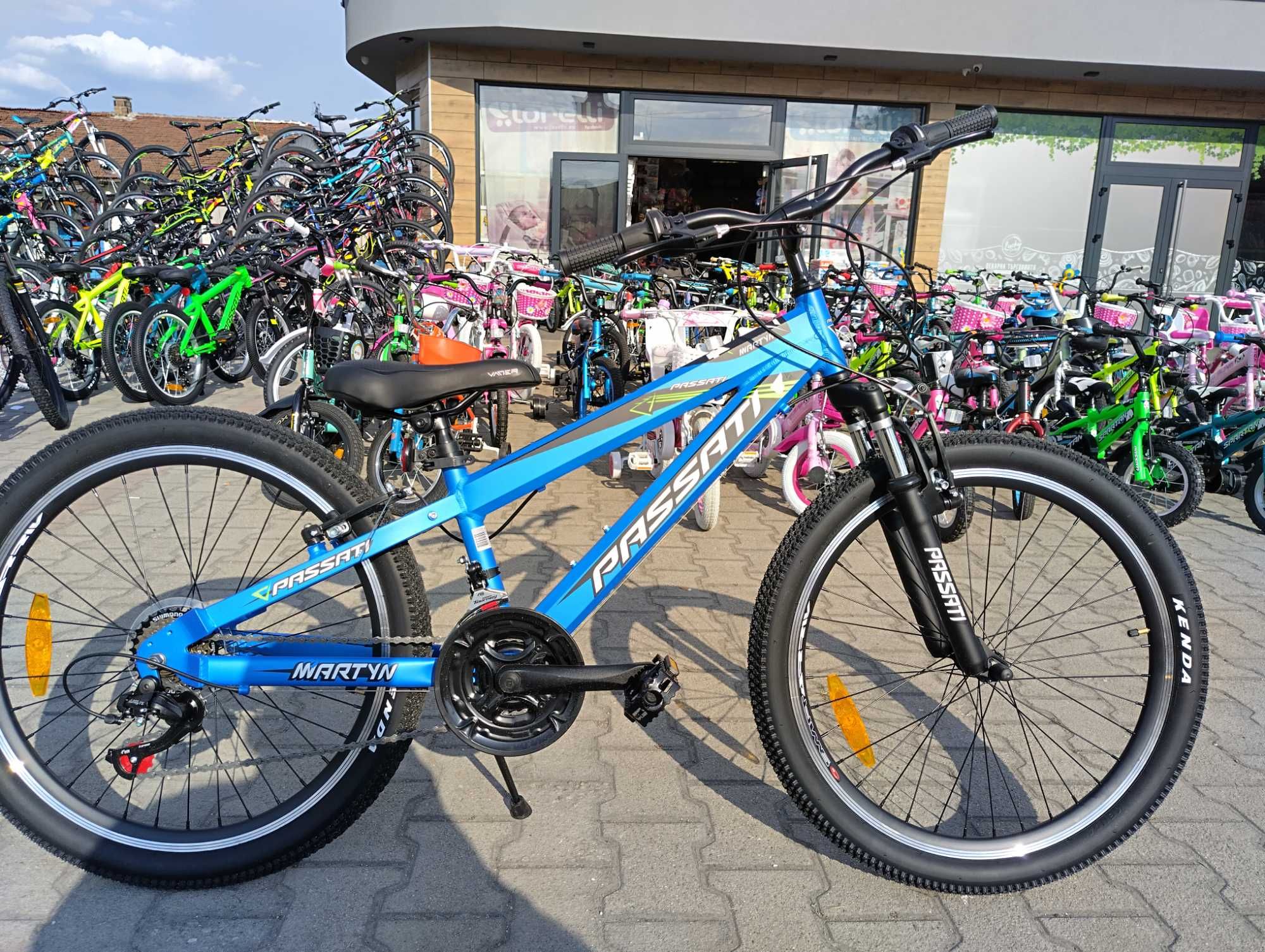 PASSATI Алуминиев велосипед 24" MARTYN син