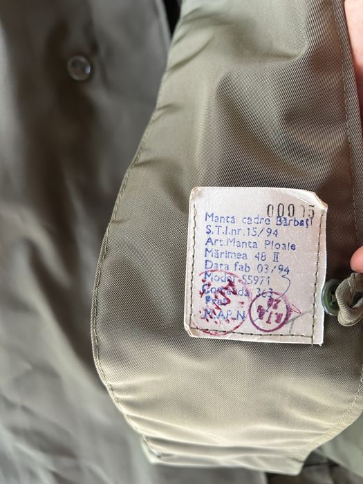 Pelerina militara romaneasca de ploaie