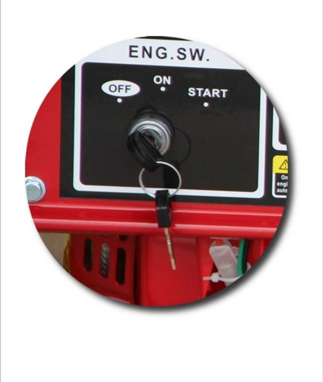 5.5 киловата Бензинов Генератор за ток с електро стартер и дисплей