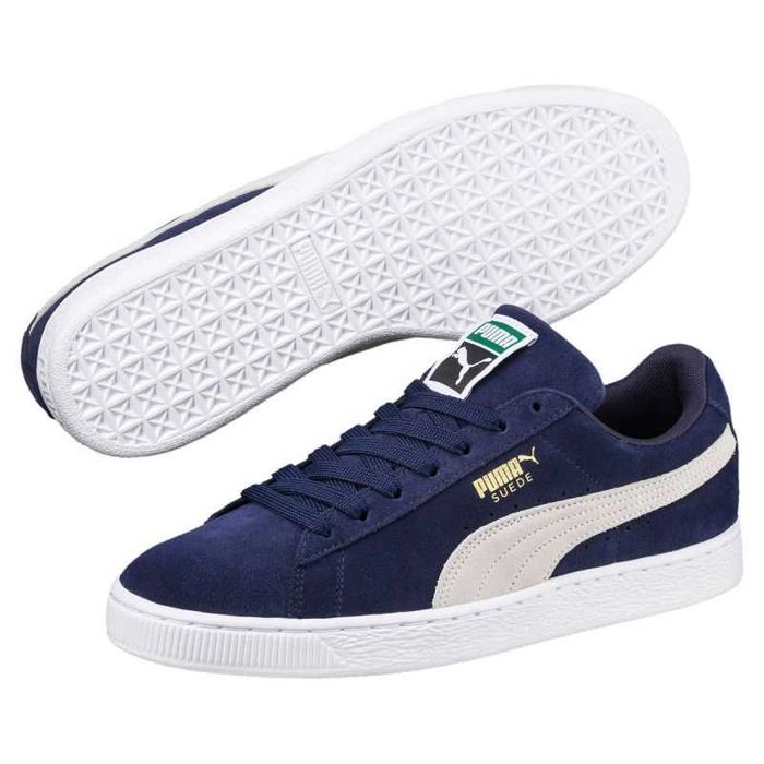100% Оригинални чисто-нови мъжки сникърси от естествен велур PUMA!