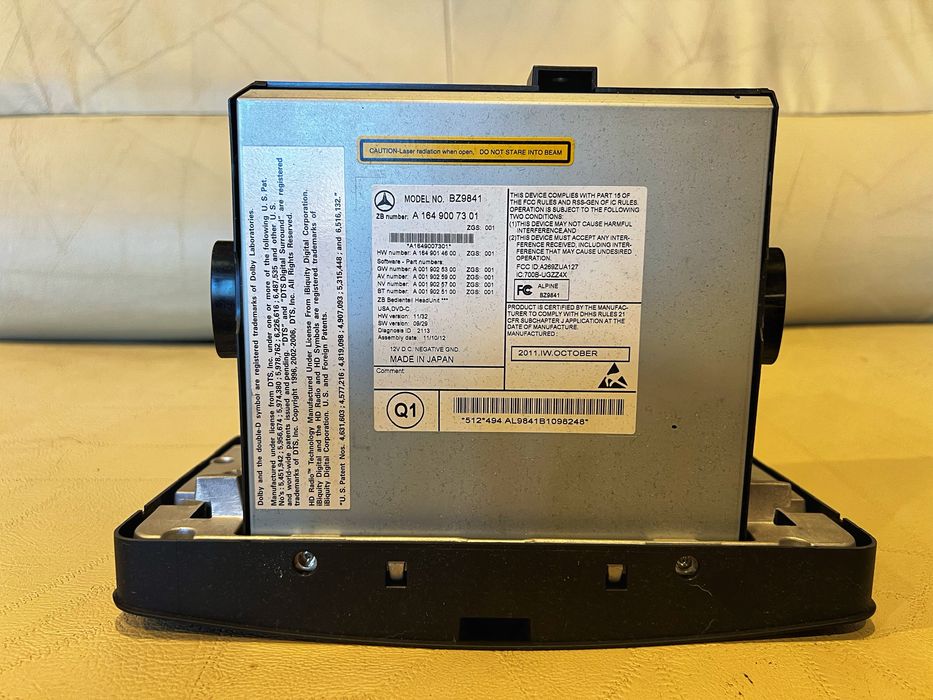 Навигация от Mercedes-Benz W164