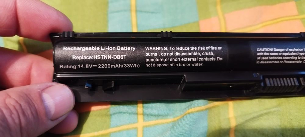 Батерия HP  HSTNN-DB6T 2200 mAh (33 Wh), 4 клетки Li-I