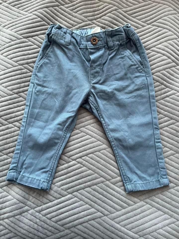 Lot pantaloni bebe + cămașă 68/74