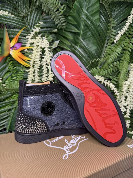 Christian Louboutin High Multi Black Spikes