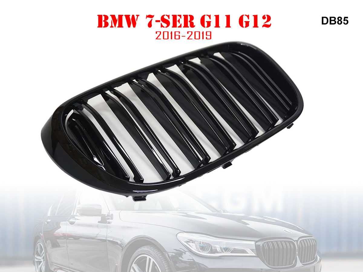 Grila Dubla Grilaj Negru Lucios Diamond M Sport Tuning BMW 7 G11 G12