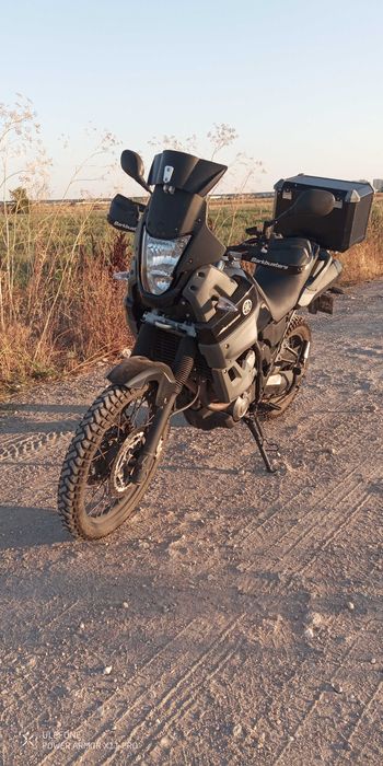 Yamaha XT660Z Tenere accesorizata, pregatita de noi aventuri