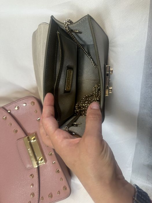 Чанти Фурла Furla Като Нови 100% Италианска Естествена Кожа