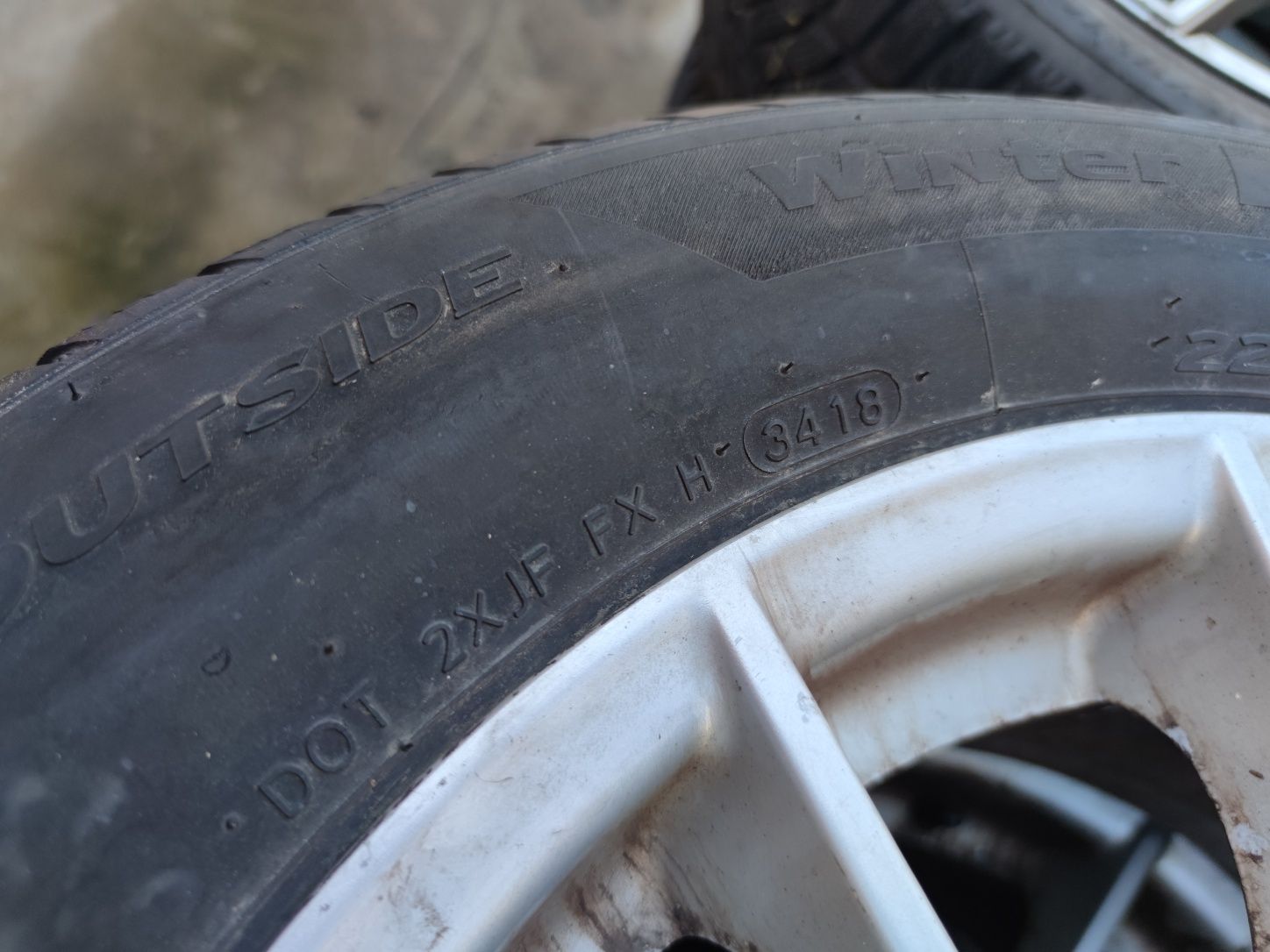 4бр Зимни гуми 225 60 17 - Hankook