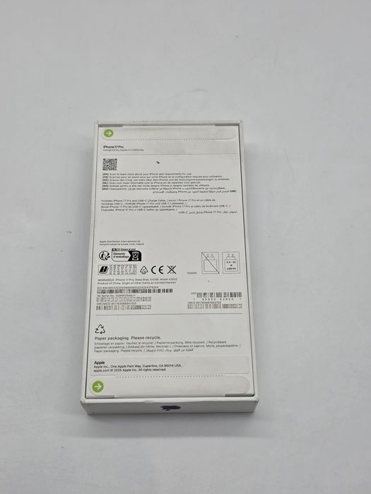 Iphone 17 pro, Deep Blue, 512gb, GARANTIE, SIGILAT