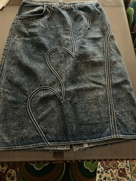 Fuste denim masuri mari