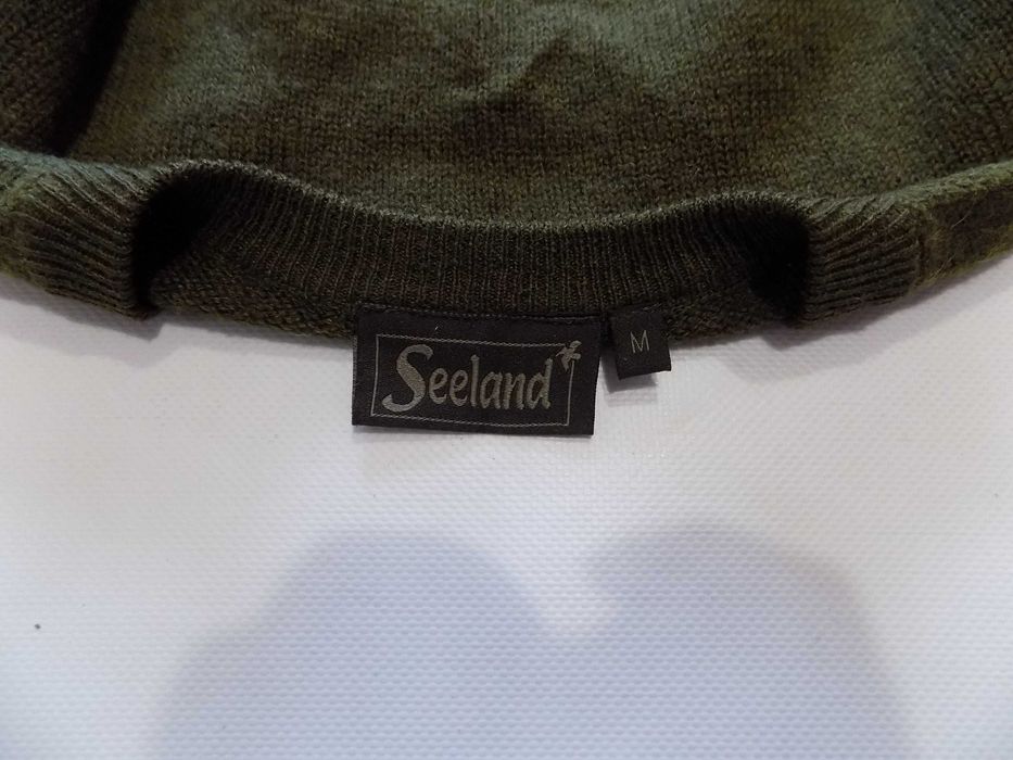 ловен пуловер seeland блуза яке горнище фанела вълнен мъжки оригинал M