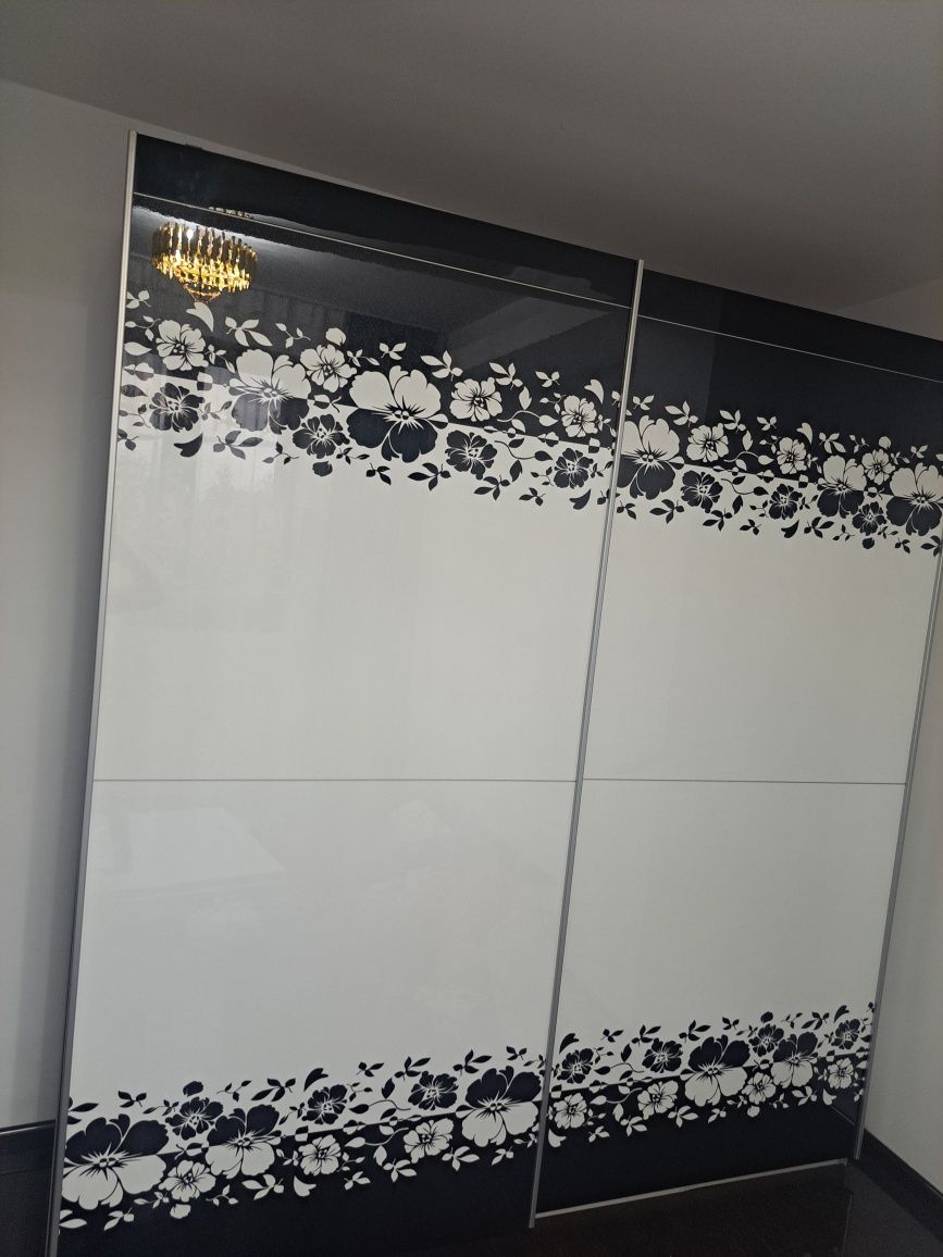 Dresing /șifonier mdf cu uși și pe șină