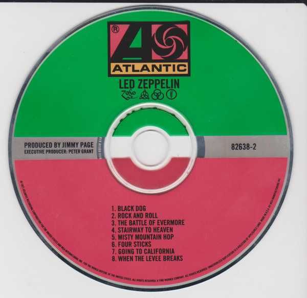 CD Led Zeppelin - IV 1971 Reissue Remastered