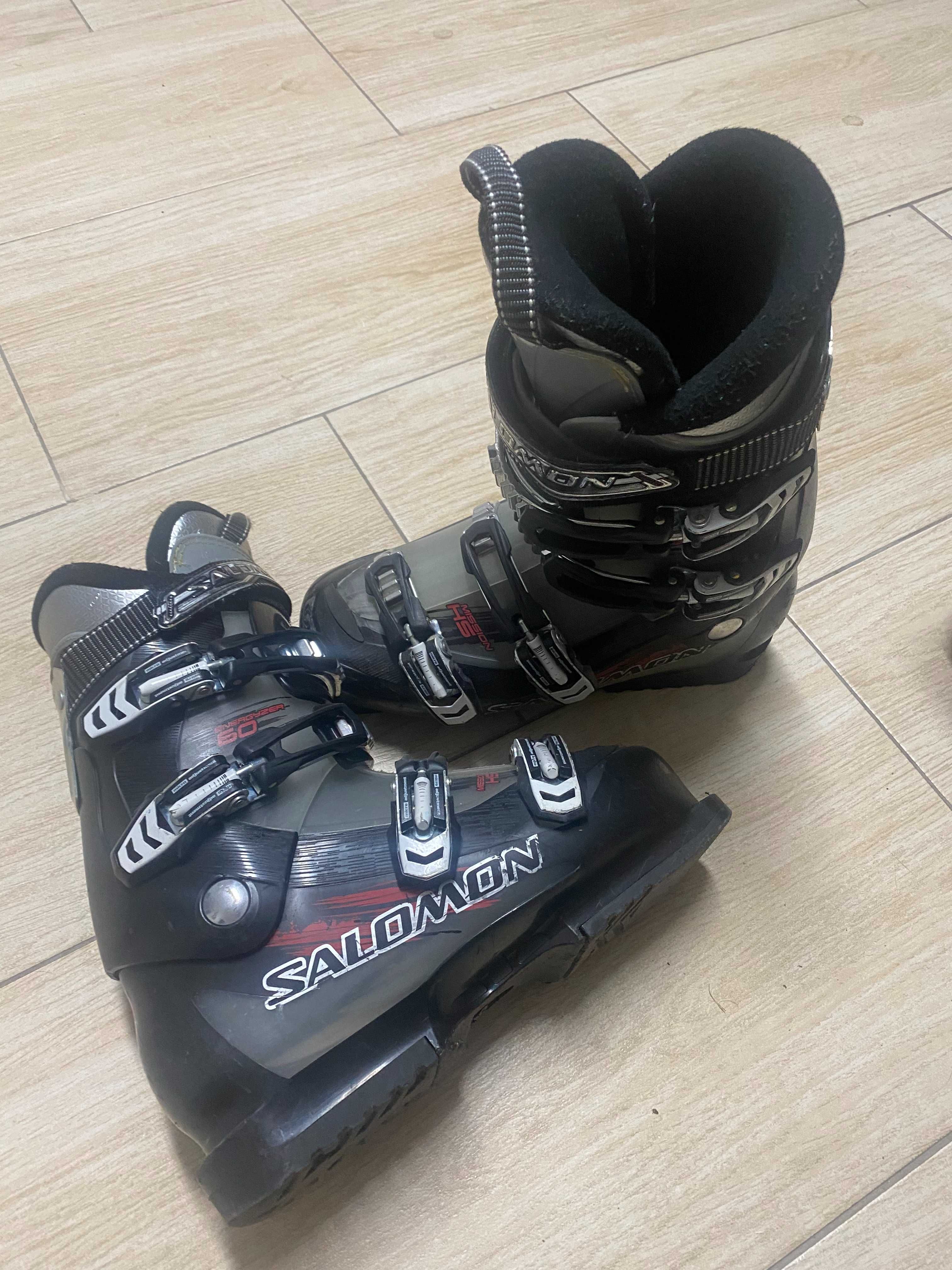 Clapari ski Salomon marimea 26.5 flex 60