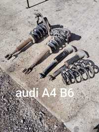 Set amortizoare fata spate arcuri audi A4 B6