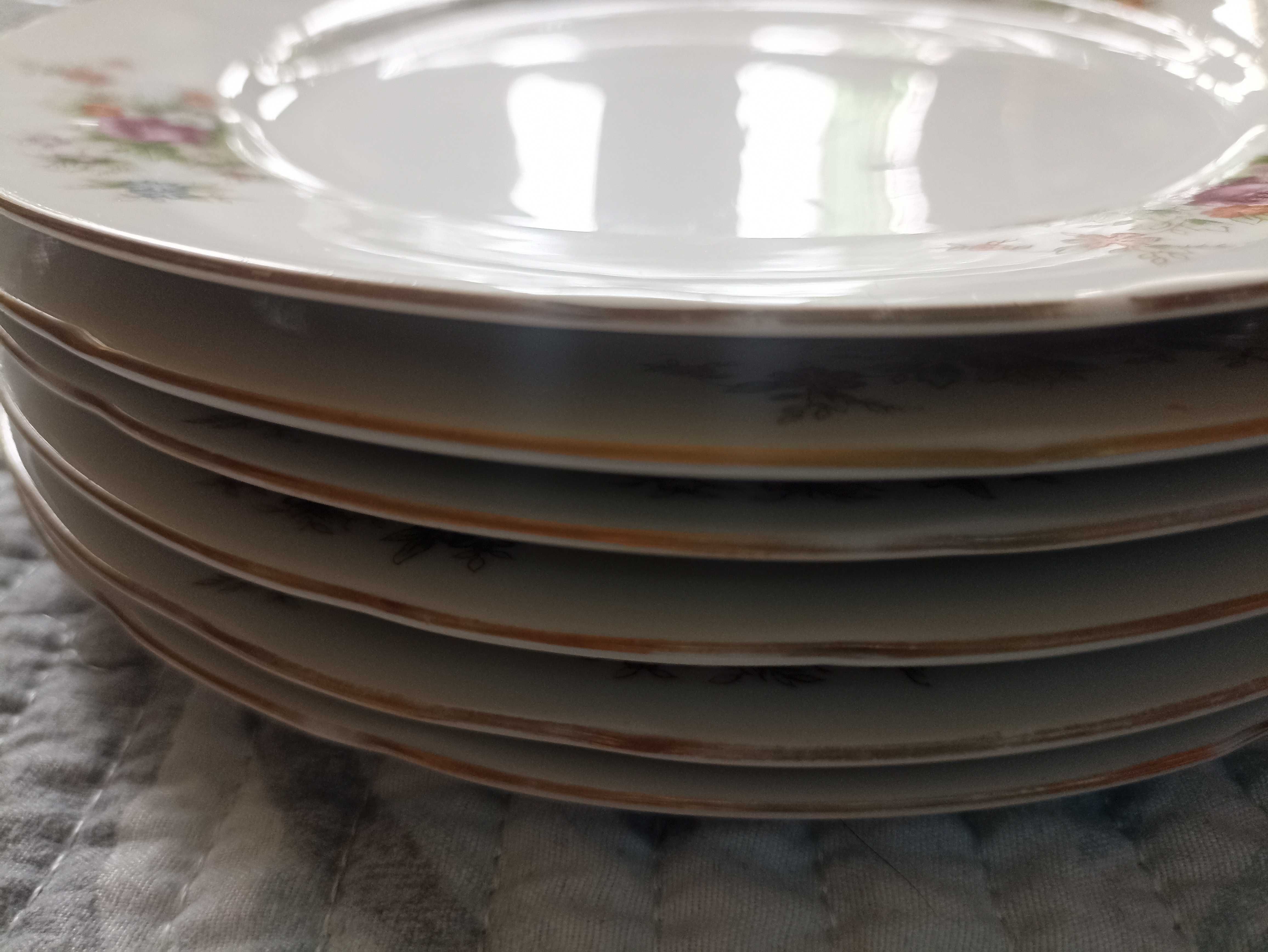 Комплект из 6 японских тарелок Яматсу, периода СССР, в идеале
