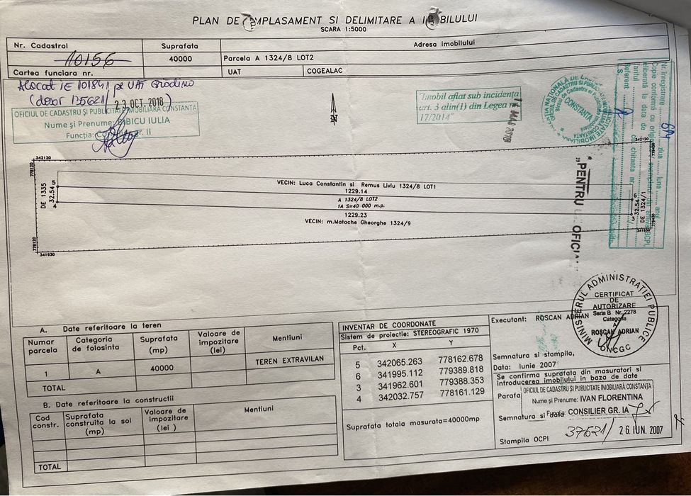 Teren Gradina / Cogealac