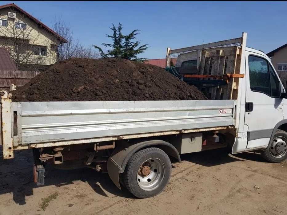 Transport de balast, pamant, nisip etc