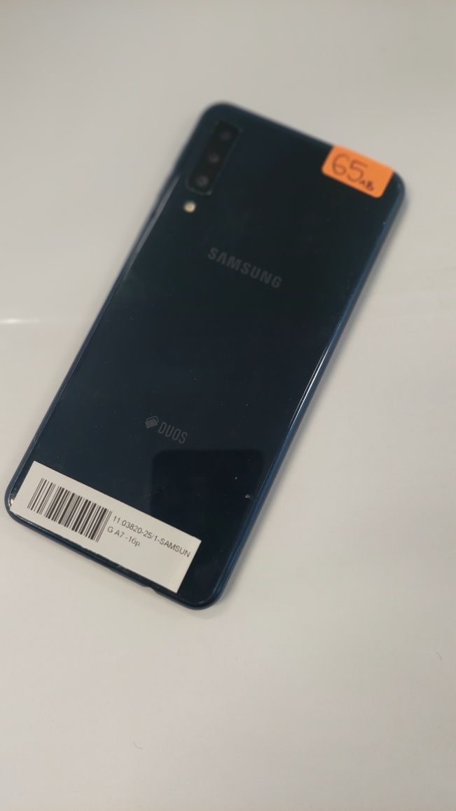 Samsung A7 Цвят Син Телефон Втора Употреба Тестван и Проверен