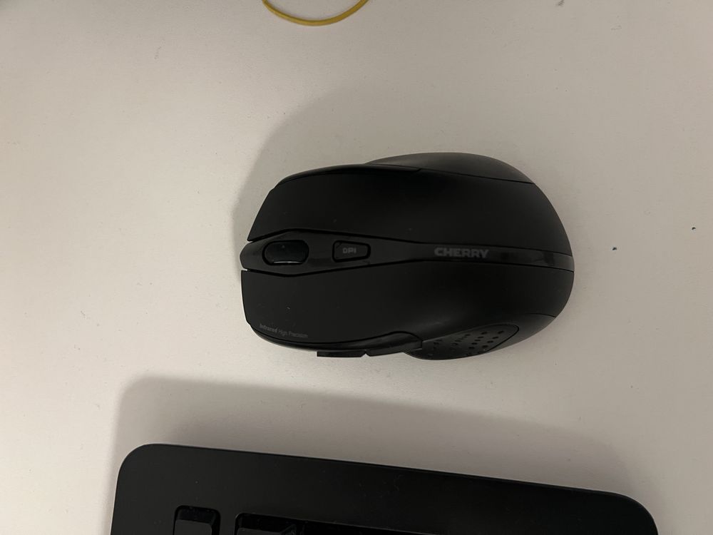Kit tastatura cu mouse, Cherry DW 5100, Wireless, Negru