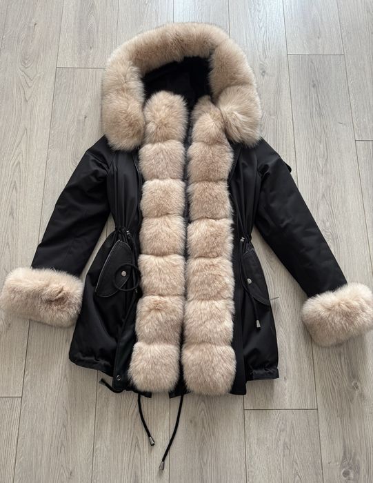 Parka blana naturala vulpe