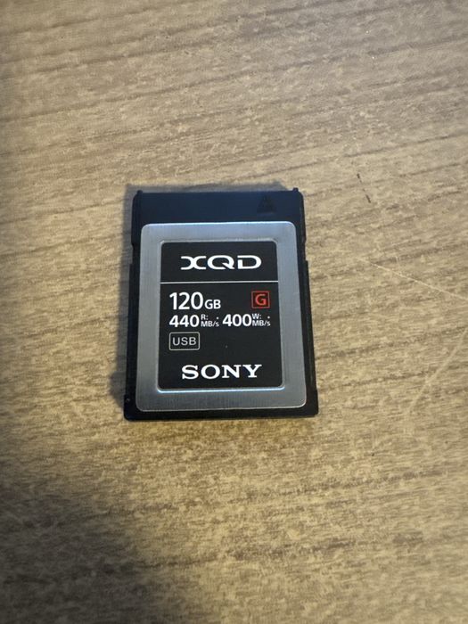Xqd 120 gb sony pt nikon etc