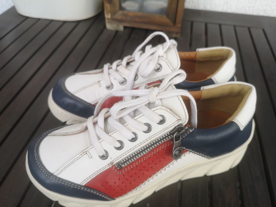 Loretta, обувки естествена кожа, номер 37