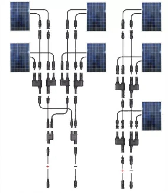 MC-4 (Y) коннектор.