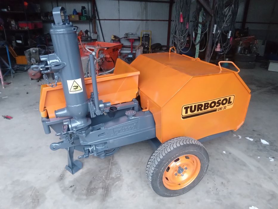 Turbosol uni 30 trifazic ca și noua pompa de tencuit