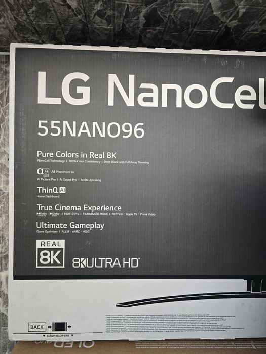 LG 55NANO963PA 8K UHD Телевизор