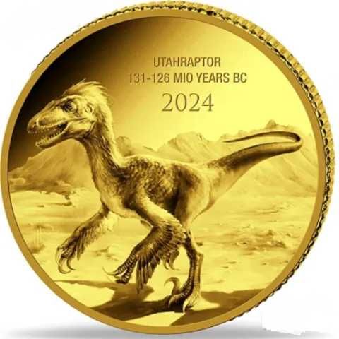 Златна монета "Праисторически живот" 2024