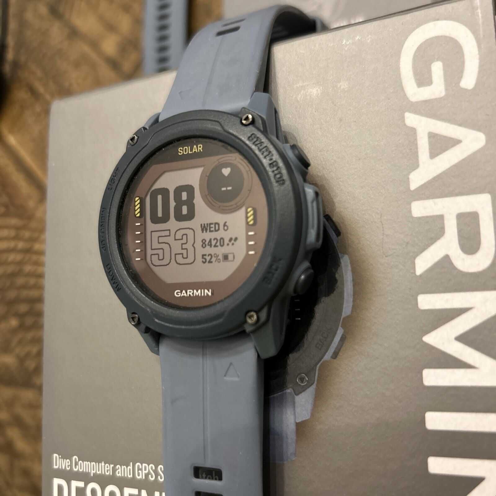 Garmin Descent G1 Rugged Solar Dive Computer Smartwatch Hurricane Blue