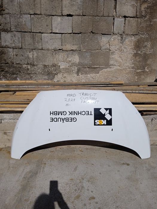 Ford Transit Custom facelift 2020след 2018 преден капак