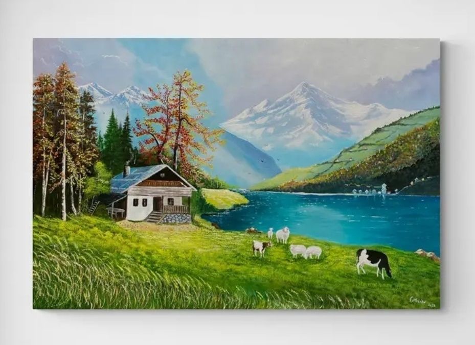 Tablouri pictate manual