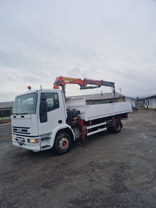 Iveco eurocargo cu macara!