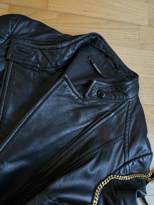 Geaca piele Stefanel