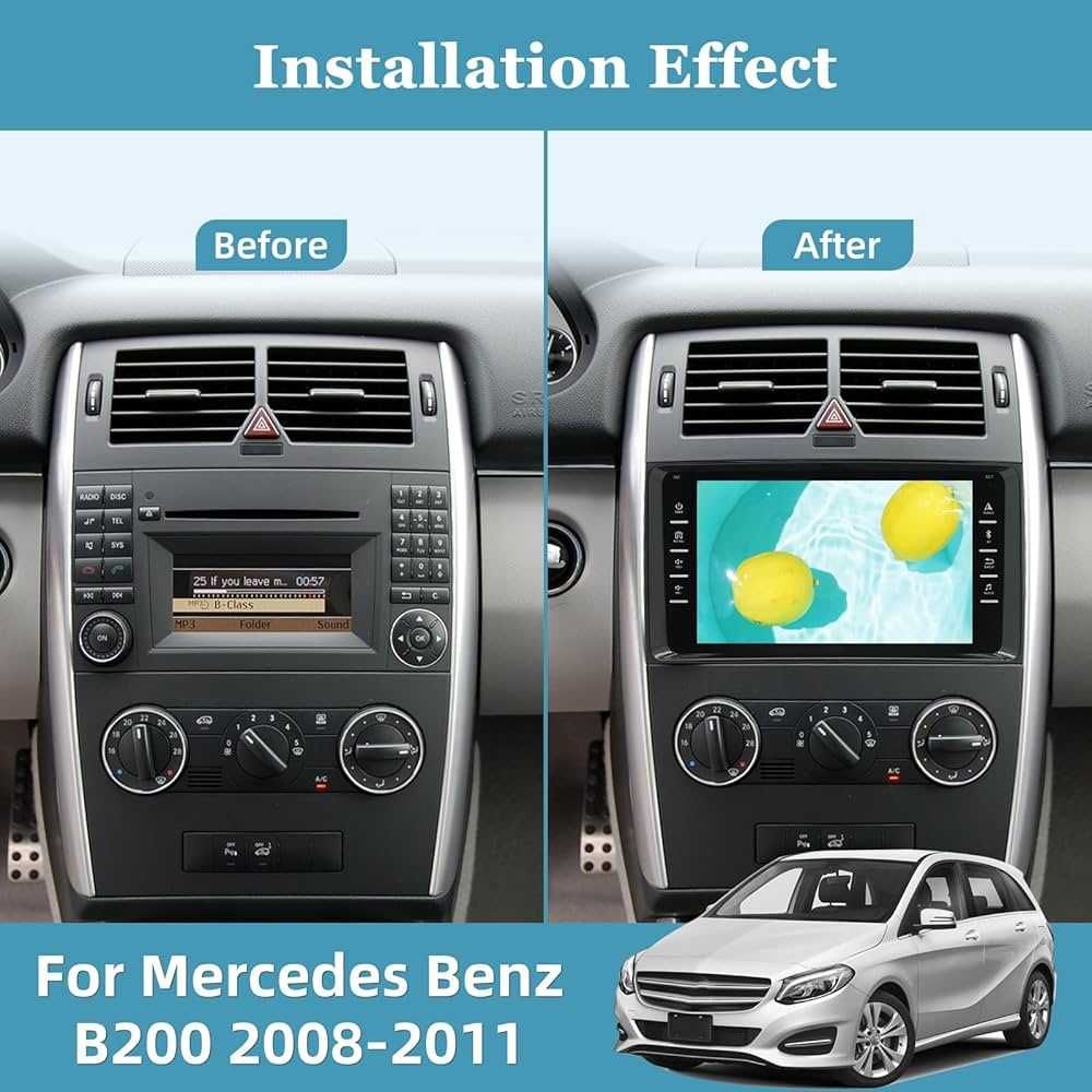 Мултимедия за Mercedes B200 W906 W639 Vito Viano W169 W245 Навигация