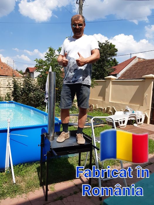 Grătar cum n-ai crezut că există! Grătar de Treabă cu grill și plită!