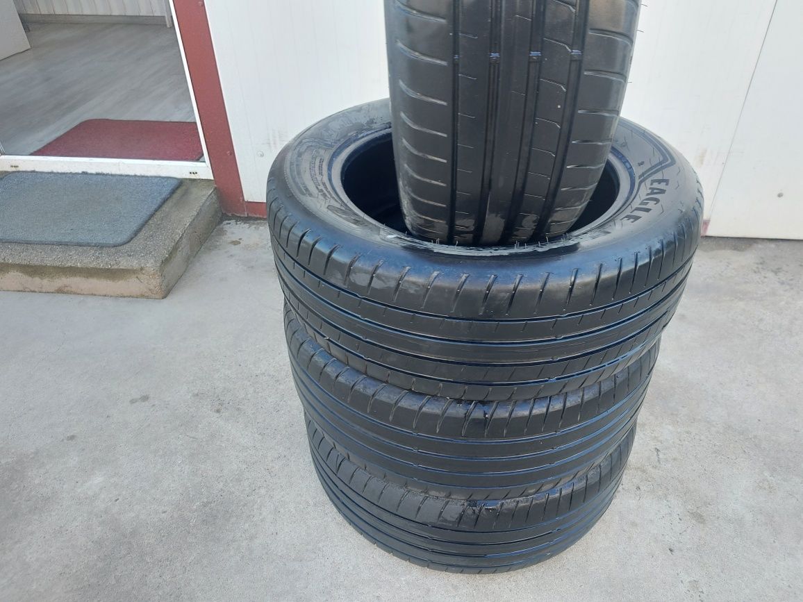 125 lei bucata! Set anvelope de vara 235 55 18 Goodyear dot 2020