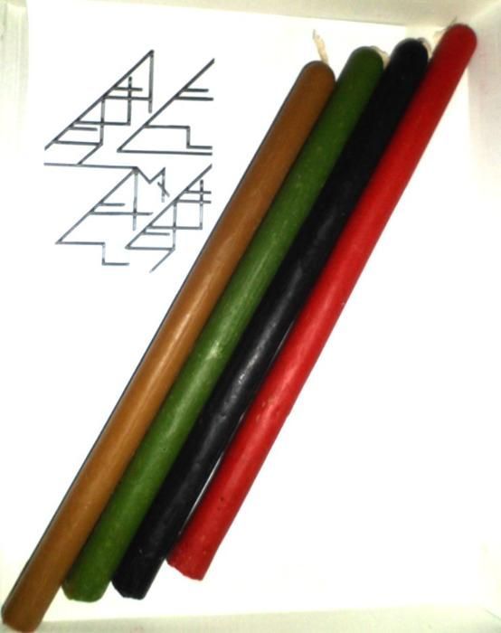 Свечи Восковые Магические-удобные для нанесения ставов,знаков символов