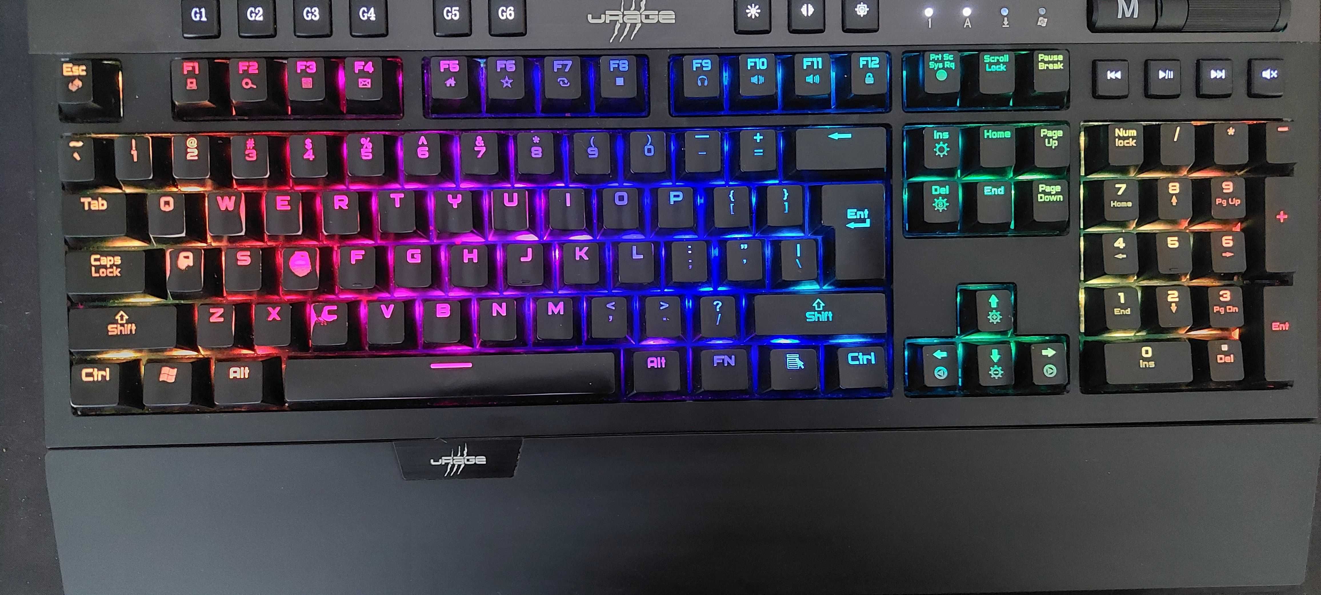 Механична клавиатура Hama Urage Exodus 900 RGB подсветка