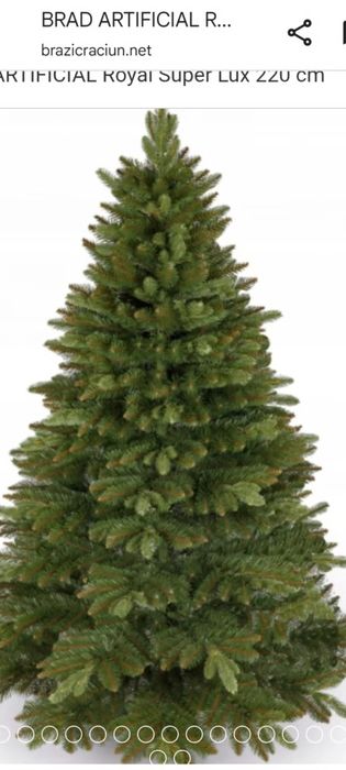 Brad artificial Royal Super Lux, model premium, ca nou